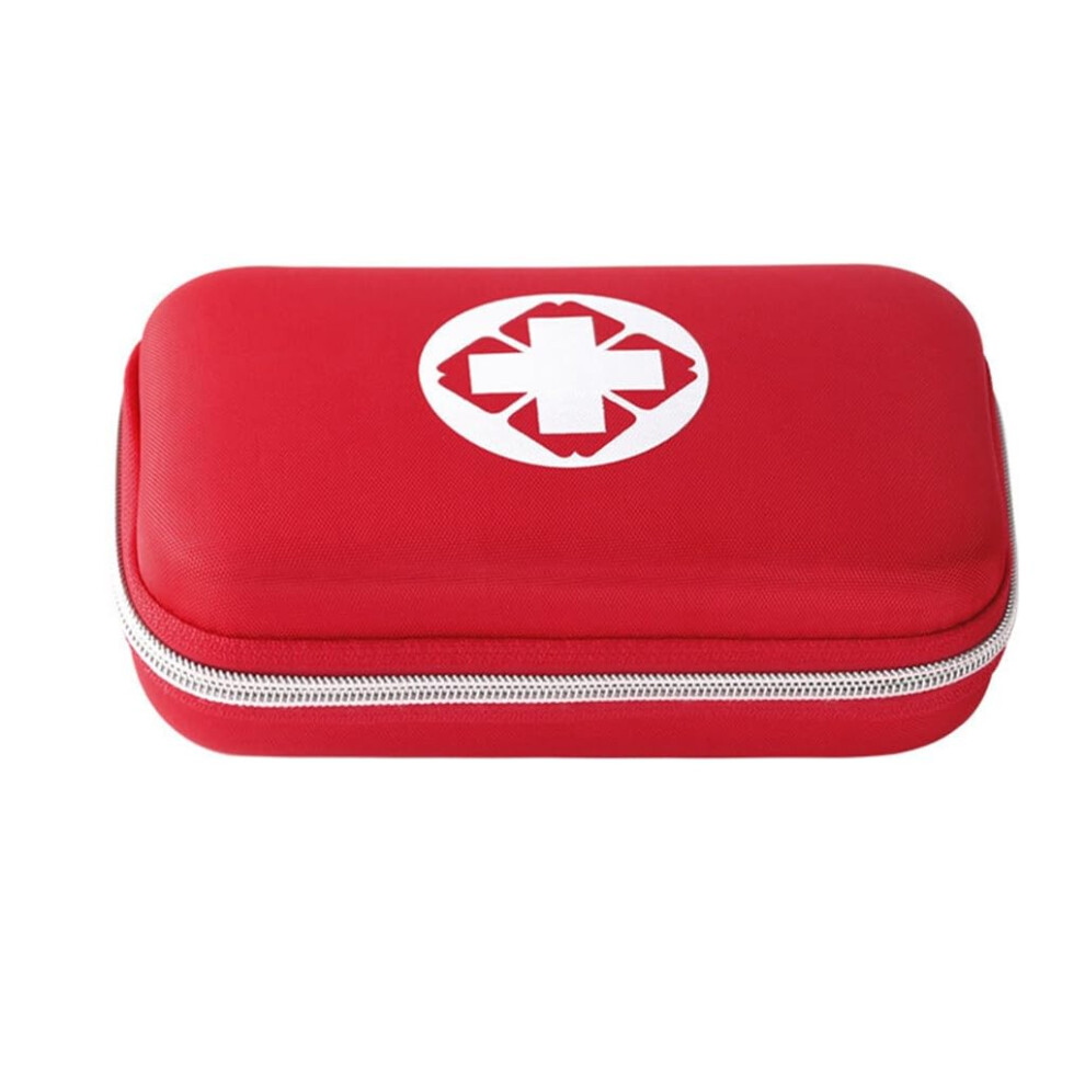 Red Portable First Aid Kit, Travel Medicine Bag, Small Pouch, Trauma Kit For Travel, Camping, Outdoor, Portable First Aid Pouch, Medical Storage Bag,