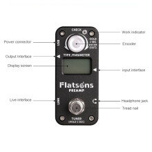 FLATSONS Multifunktionaler Vorverstärker-Effektor,