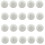 10/20Pcs Clear Plastic Shoe Charm Fasteners Clips Rotating-20 1