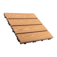 Durability Composite Deck Tile-Wood grain original