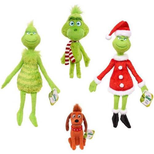Επίσημα αδειοδοτημένο λούτρινο ζωάκι Grinch, ιδανικό μέγεθος 12,6 ίντσες για αγκαλιά, 2