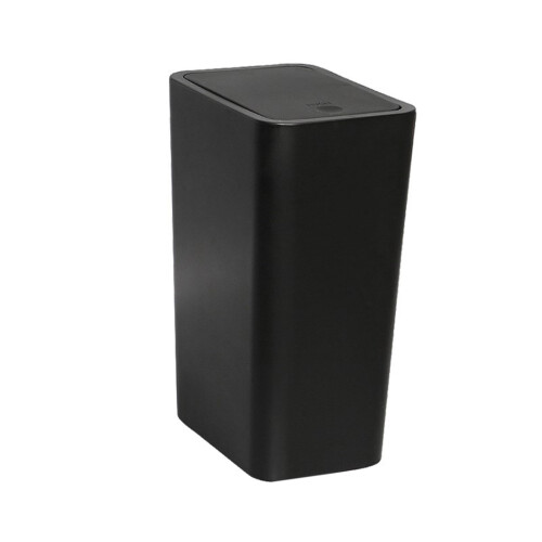 Trash Can Push Modern Trash Bin With  Lid For Multiple Settings