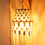 Eleganter handgefertigter Baumwollseil-Lichtschirm mit 5