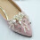 Artificial Pearls Crystal Flower Shoe Accessories Clips For 5