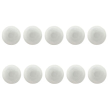 10/20Pcs Shoe Charm Fasteners Clips Clear Plastic Rotating-10
