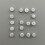10/20Pcs Shoe Charm Fasteners Clips Clear Plastic Rotating-10 5