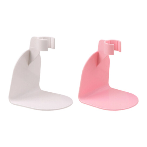 Beginner Nail Art Stand Adjustable Clip Plastic Light-White 1