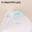 Beginner Nail Art Stand Adjustable Clip Plastic Light-White 5