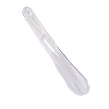 Slim Shoe Horn With Hanging Hole For Seniors-Transparent color