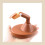 Portable Nail Practice Finger Set With Adjustable-brown 3
