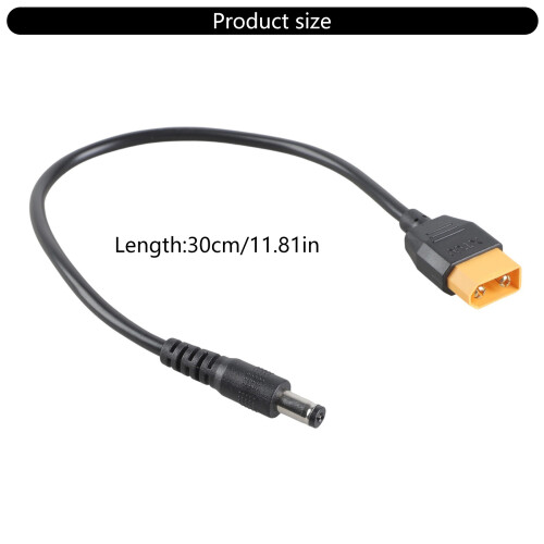Hochstrom 5A XT60 auf DC5521/5525-5,5 x 2,5 mm männlich 2