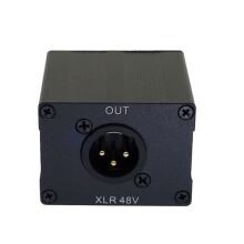 Studiotauglicher XLR-auf-3,5-mm-Elektretmikrofon-Konverter,