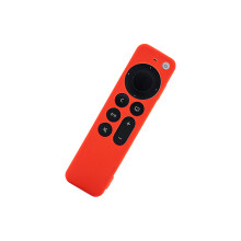 Rutschfeste, stoßfeste Silikonhülle für TV6-Fernbedienung,-Rot