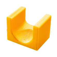 Smooth Velvet Nail Art Holder 5D Ergonomic Shape 3D-Yellow