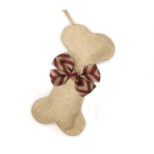 Lindo calcetín navideño personalizado con forma de pez, bolsa de regalo de gran capacidad con asa resistente para colgar en diversas ocasiones de