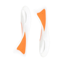 Cushioned Shoe Insoles Orthotic Arch Support Inserts-White L