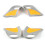 Cushioned Shoe Insoles Orthotic Arch Support Inserts-White L 6