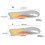 Cushioned Shoe Insoles Orthotic Arch Support Inserts-White L 4