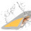 Cushioned Shoe Insoles Orthotic Arch Support Inserts-White L 7