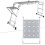 Ergonomic Ladder Standing Platform Rack Holder For Tool Foldable 5
