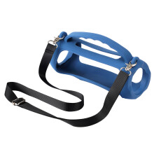 Lautsprecher-Tragetasche, Anti-Drop-Silikon-Schutzhülle mit-Blau