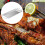 Grill Master's Delight: Κάθετη βάση για ομοιόμορφο ψήσιμο, κυκλοφορία αέρα που ενισχύει τις 2