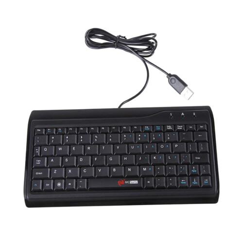 USB Mini Keyboard Mute Keyboard Ergonomic Offers Stability And Comfort 2