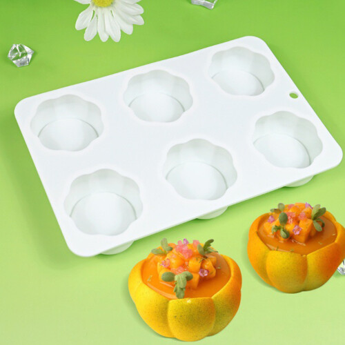 Moule en Silicone à 6 cavités pour bourgeons de fleurs, outils 1
