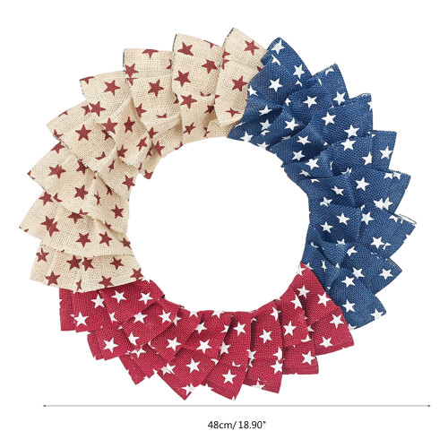 Couronne du jour de l'indépendance avec décorations de couronne 2