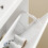 SoBuy Ντουλάπι Παπουτσιών Λευκό 80x19x107cm 2 Πόρτες 1 Συρτάρι 11