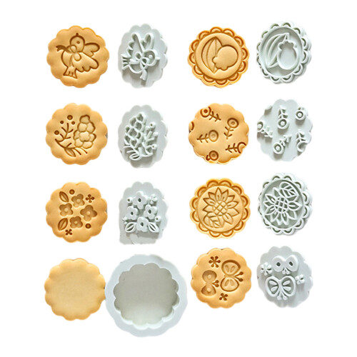 8 teile/satz Cartoon Blume Cookie Formen Gebäck Machen-klein