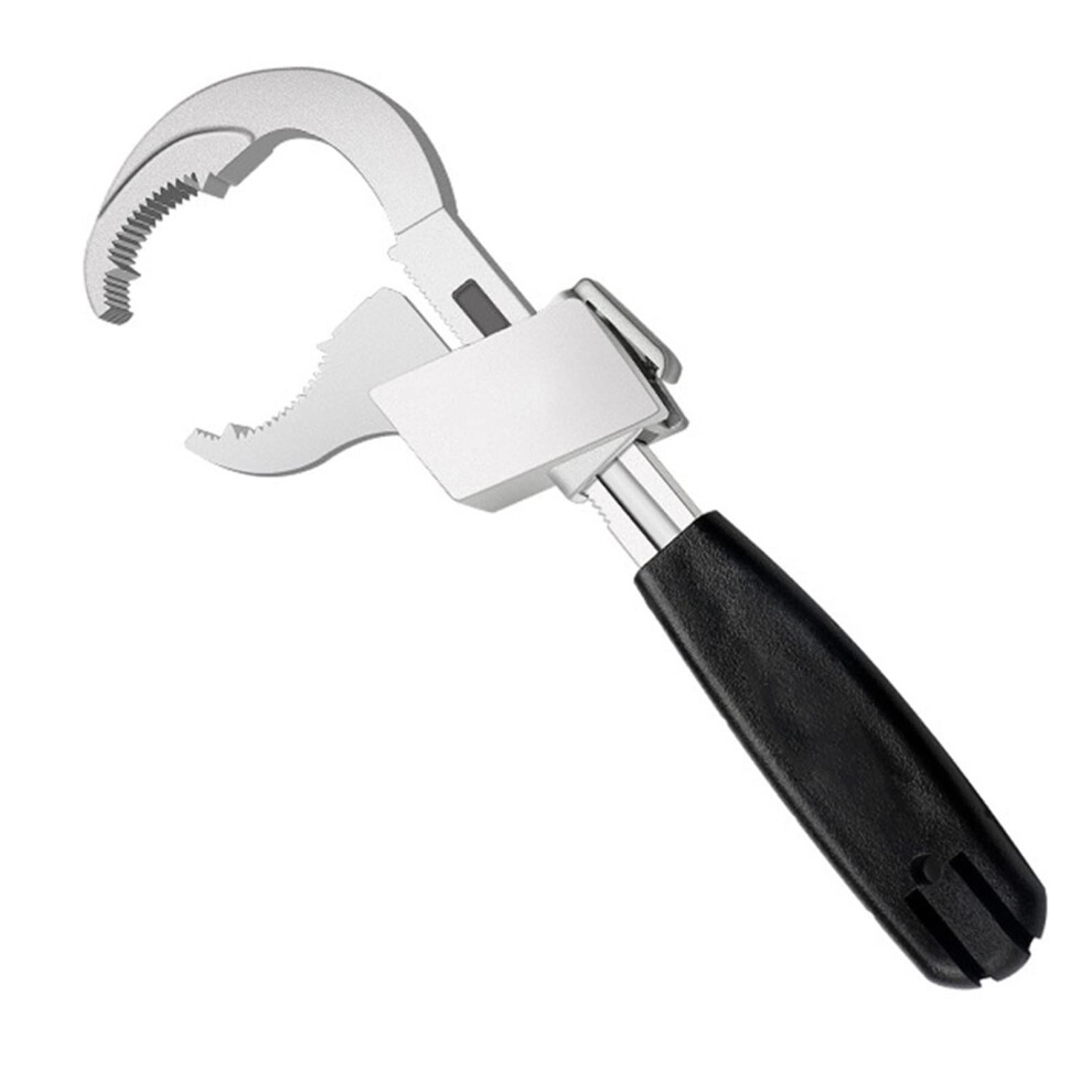 Adjustable Wrench Universal Double Ended Open End Spanner Aluminium Alloy For Plumbing Faucet And Sink 9001264238636