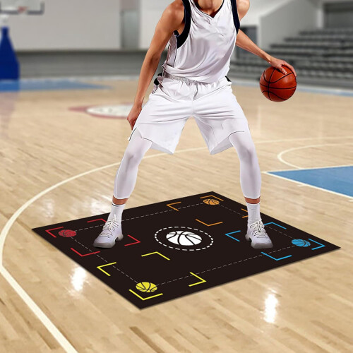 Basketball doormat, and effective indoor training mat, soundproof mat for skill development Ref: 2007 2