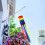 Customizable Hangings Rainbow Column Windsock Flag Outdoor Space 6