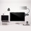 Compact Clip On Rectangular/Round Safety Mirror 360 Degree Adjustable for Office Desk or Cabin Surrounding Consciousness Square 5