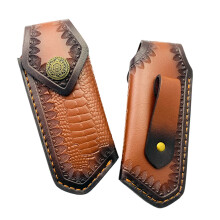 Faltbare Messerholster, Leder-Aufbewahrungstasche, praktische