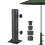 Pinces de remplacement de support de parapluie de Patio 5