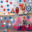 Décorations d'étoiles en papier à Double impression, découpes 2