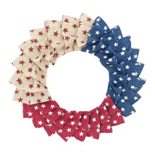 Couronne patriotique américaine pour porte d'entrée, couronne du