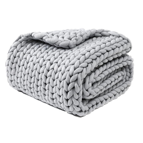 Πολυτελής μάλλινη κουβέρτα για καναπέ, Ultimate Cozy Snuggles Χειροποίητη πλεκτή κουβέρτα
