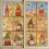 Saisonale Fensteraufkleber-Kollektion, 9 Bögen-Stil 1 6