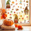 Saisonale Fensteraufkleber-Kollektion, 9 Bögen-Stil 1 5