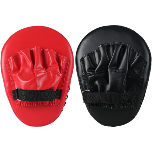 Strong Pull Hand Pad for Box Strike Exercises,  for Kids Training, Muay Thai Foot Target Training Hand Pad Black 2