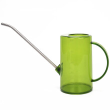 Arrosoir polyvalent indispensable au jardin, à long bec, avec poignée ergonomique, d'une capacité de 1 L et en polypropylène translucide pour une