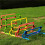 Agility Hurdles, Football Training, Adjustable Jumping Bar, 5Pcs 2