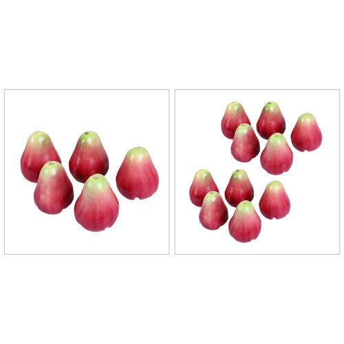 5/10Pcs Artificial Fruit Fake Foams Fruit Realistic-2 sets 1