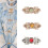 Diamond Flower Shape Buttons Durably-white diamond on sil 5