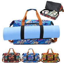 Women's Yoga Bag Large Yoga Mat Bag, Bags for Yoga Mats, Sports Bag Women's Fitness, Sports Bag Women, Yoga Bag for Mats and Accessories Blue