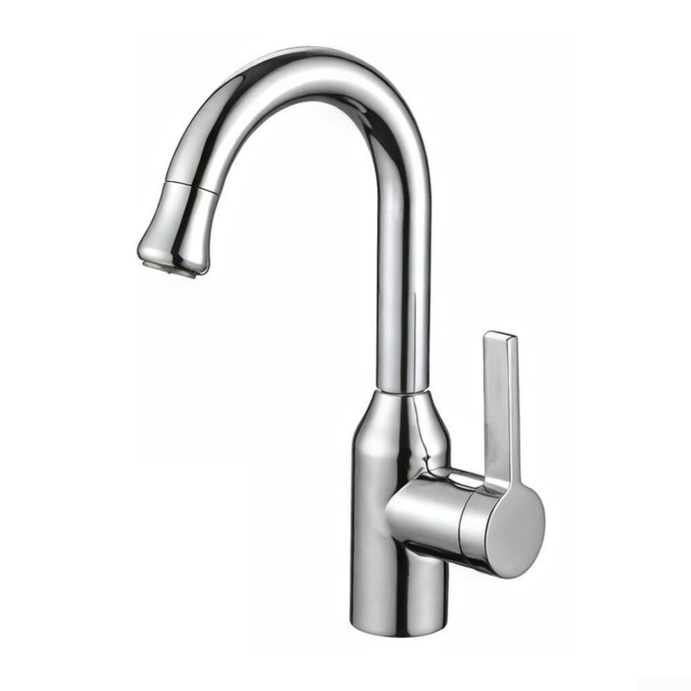 Stainless Steel Faucet With Swivel Spout, Hot & Cold Water Control, Bubble Water Outlet For Wash Basins 9323874473390