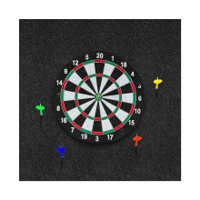 Darts board wall protection Extended length Dartboard surround board wall tiles Cork Dartboard supporter Easy to use 600x600x12mm